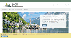 Desktop Screenshot of mcmtours.at
